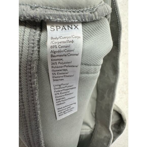 Spanx Leggings Skinny Womens Large Jeanish Ankle Camo Mid Rise Pull On - Picture 8 of 10